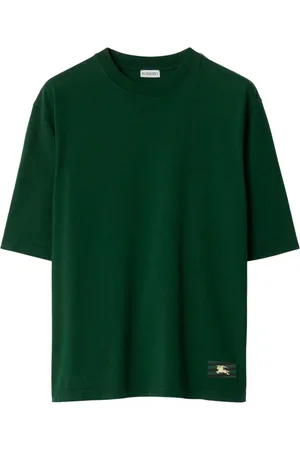 Burberry T-shirt i jersey med logomærke