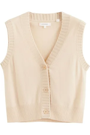 Chinti & Parker Vest med knapper og V-hals