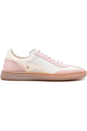 Moma Sneakers i ruskind med paneler