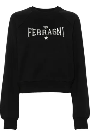 Chiara Ferragni Sweatshirt med broderet logo