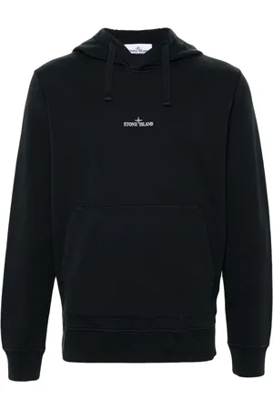 Stone Island Hættetrøje med logotryk