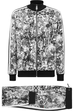 Philipp Plein Joggingbukser med tattoo-tryk