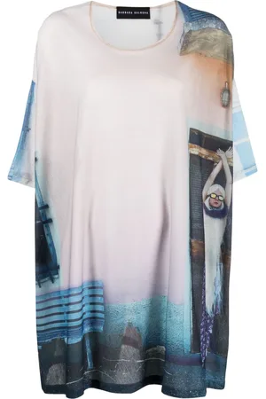 Barbara Bologna Oversize T-shirt med fototryk
