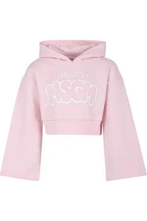 Msgm Hættetrøje med broderet logo