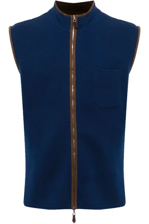 N.PEAL Shaftsbury vest i økologisk kashmir