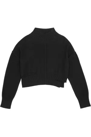 Maison Margiela Trøje med høj hals og udskæringsdetalje
