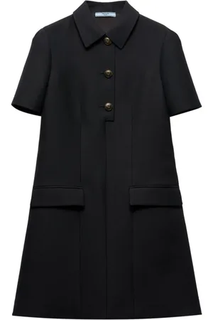 Prada Kort Tricotine kjole