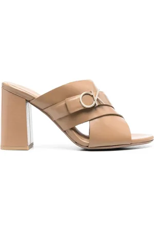 Calvin Klein 95mm mules med logo