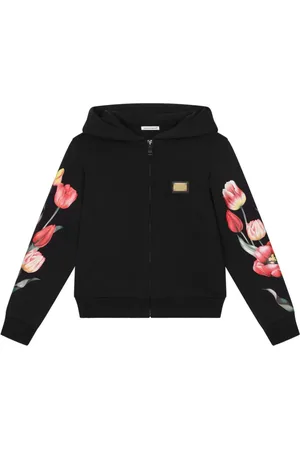 Dolce & Gabbana Hættetrøje med tulipantryk