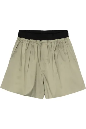 B+AB Shorts med plisseret effekt