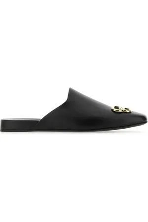 Balenciaga Cosy BB mules med logoplade