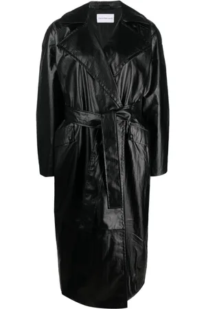Calvin Klein Trenchcoat med poleret effekt
