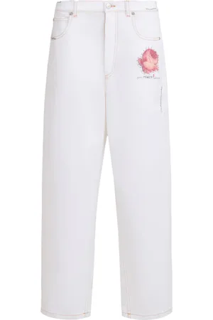 Marni Jeans med applikationer