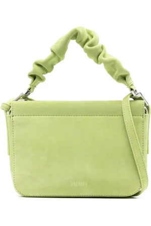 Yu Mei Scrunchie Vi crossbody-taske i ruskind