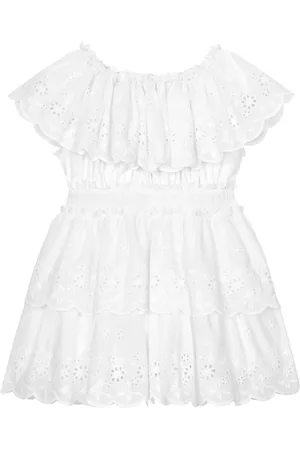 Dolce & Gabbana Kjole med broderie anglaise-detalje