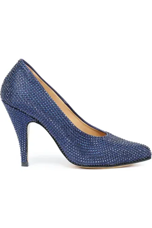 Maison Margiela Tabi 110mm pumps med rhinstenudsmykning