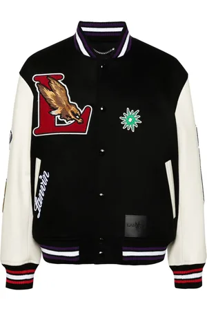 Lanvin Varsity-jakke med logomærke