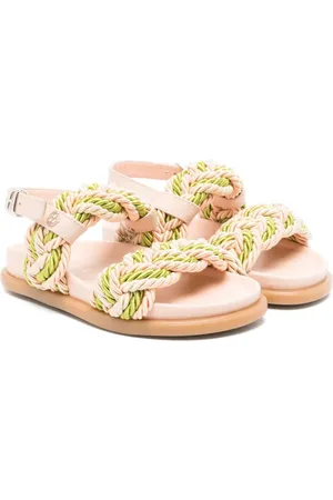 Florens Sandaler med vævede ledninger