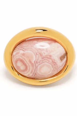 CHARLOTTE CHESNAIS Neo Turtle ørecuff med rhodochorosit-mineral