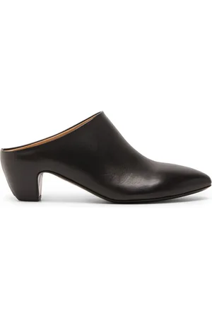 MARSÈLL 60 mm Stonda mules i læder