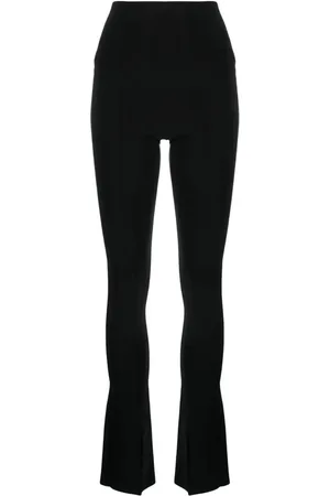 Norma Kamali Højtaljede Spat leggings med svaj