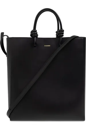 Jil Sander Mellemstor Giro tote i læder
