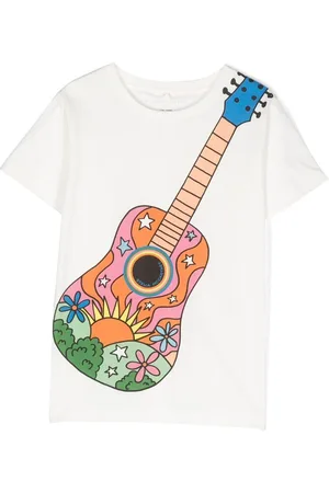 Stella McCartney Kortærmet T-shirt med grafisk tryk