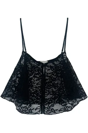 FLEUR DU MAL Venus Flutter camisole med blonder