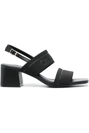 Calvin Klein 55mm sandaler med blokhæl