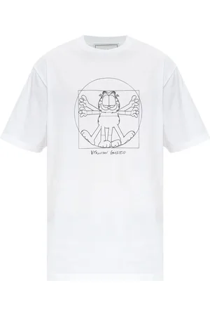 Iceberg Vitruvian Garfield T-shirt med tryk