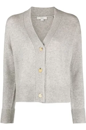 Vince Cardigan med knapper foran og V-hals