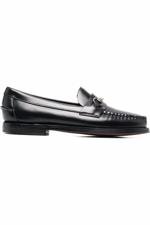 SEBAGO Loafers i læder med horsebit-detalje