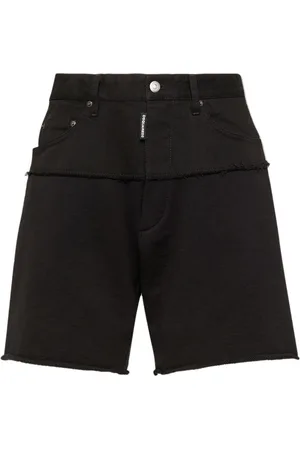 Dsquared2 Denimshorts med kantbånd