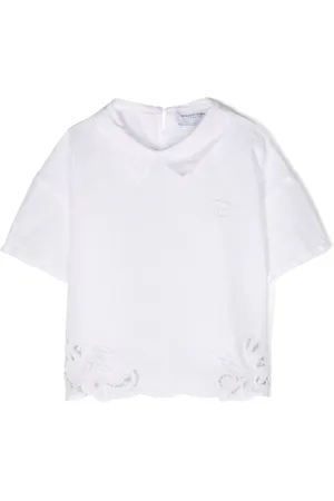 ERMANNO SCERVINO Polo med broderet logo