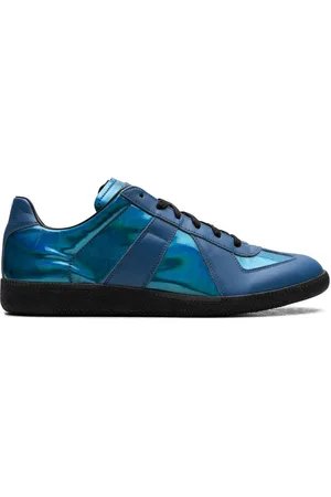 Maison Margiela Replica "Blue Iridescent" low-top sneakers