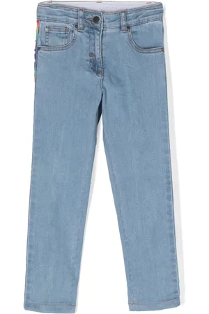 Stella McCartney Jeans med lige ben og logodetalje