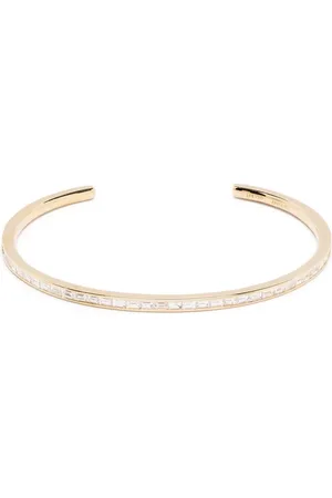Anita Armbånd i 18 karat guld med baguette-slebet diamant