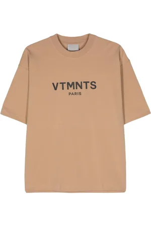 VTMNTS Kortærmet T-shirt med logotryk