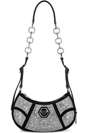 Philipp Plein Krystaludsmykket skuldertaske
