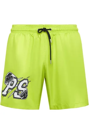 Philipp Plein Badeshorts med logotryk