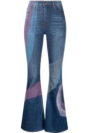 Madison.Maison Anita jeans med svaj og hvirveltryk