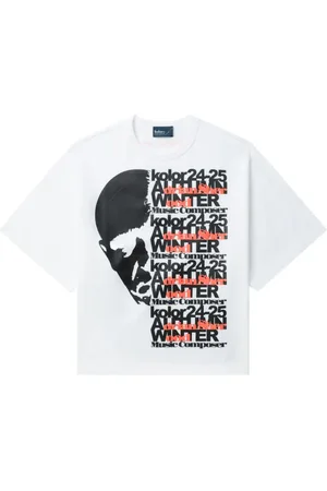 Kolor X On-U Sound T-shirt med ansigt-tryk