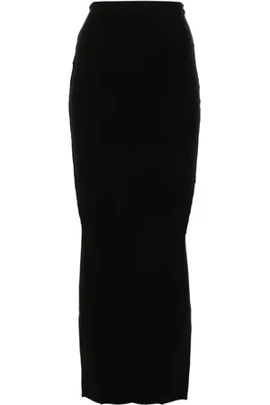 Rick Owens Lang Pillar nederdel