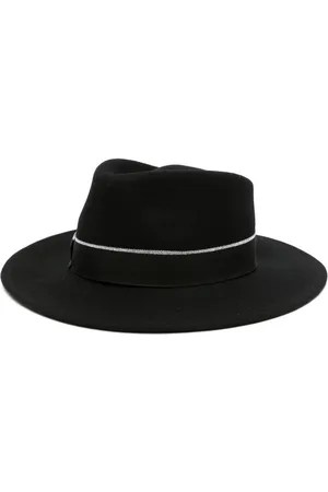 Borsalino Uldhat med sløjfedetalje