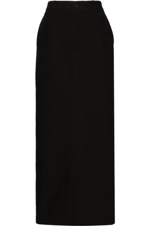 WARDROBE.NYC Lang Drill column-nederdel