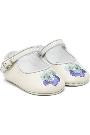 Etro Ballerinasko med blomsterbroderi