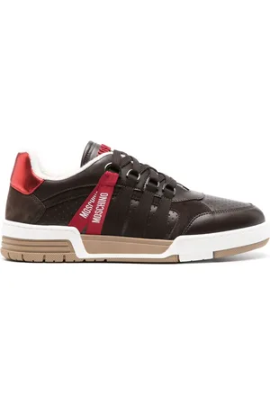 Moschino Low-top sneakers med præget logo