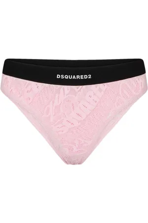 Dsquared2 Blondetrusser med broderet logo