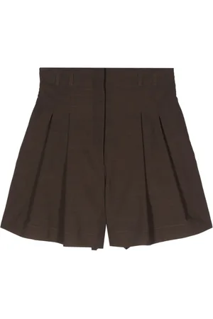 Serafini Skræddersyede shorts med plisseringer