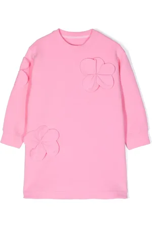 JNBY by JNBY Sweaterkjole i bomuld med blomster-applikation